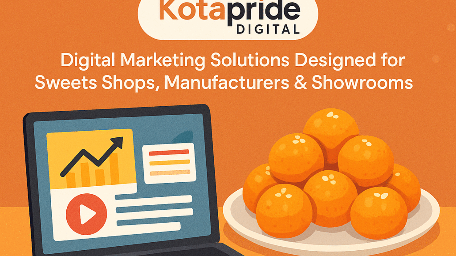 Digital Marketing Solutions For Sweets Shop